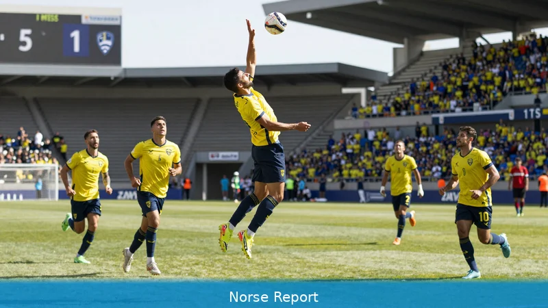 5-1: Sverige toppar grupp F efter premiärseger