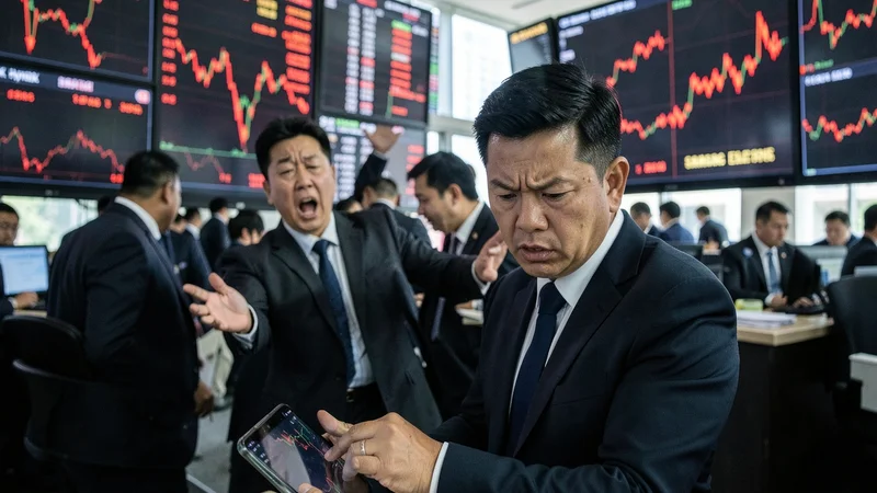 Asiens börser mestadels nedåt, halvledare rasar 10-18%