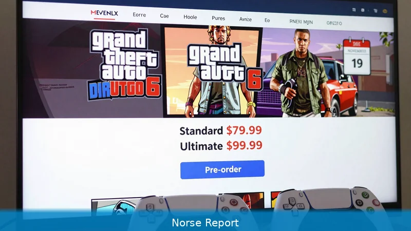 GTA 6 prissatt: standard 79,99 USD, Ultimate 99,99 USD