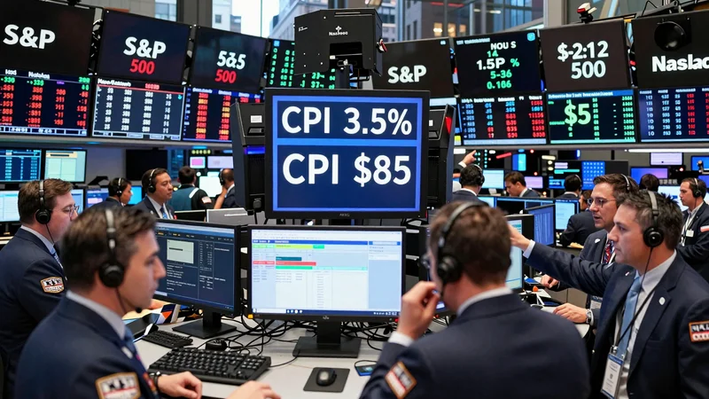 KPI 3,5% ger blandad handel på Wall Street