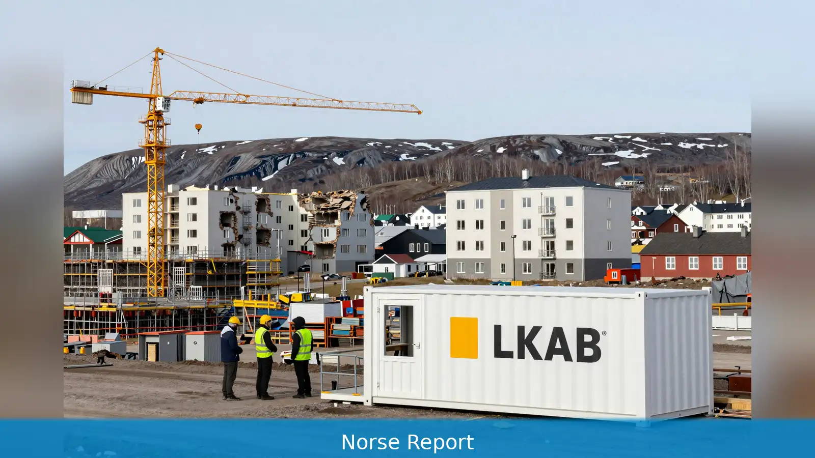 LKAB satsar 1,8 miljarder för att säkra Kirunas omvandling