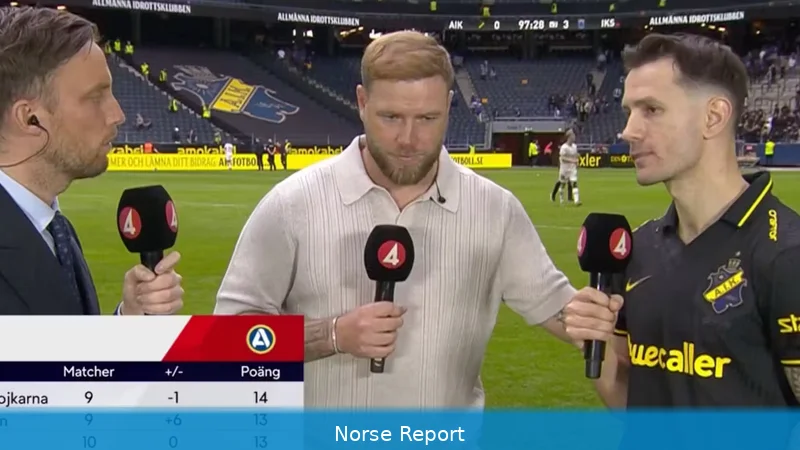 Celina lämnar AIK efter 93 matcher och 3-0-förlust
