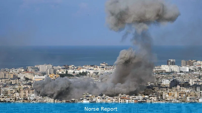 Hizbollah träffade mål i norra Israel, 18 döda i Libanon
